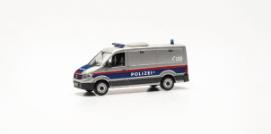 Herpa 097406 - H0 - VW Crafter Polizei Österreich, Gefangenentransport
